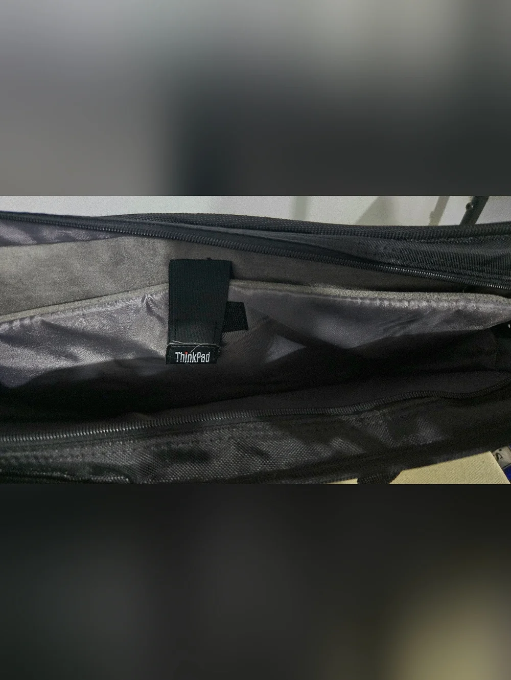 Black Laptop Briefcase for Men - Slim Professional Carry Case - ThinkPad